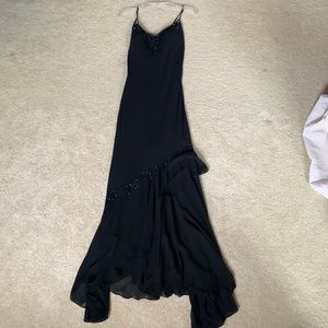 Prom dress- black sparkle